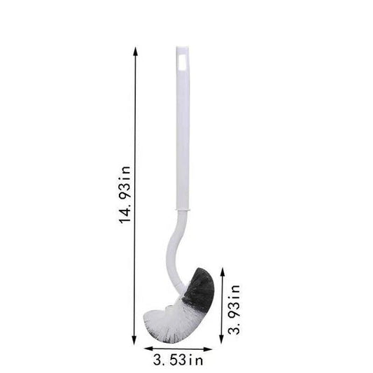 Long Handle Toilet Brush for Effortless Cleaning Wall Mounted