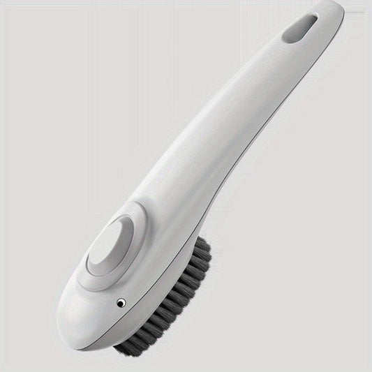 Little Whale Shape Cleaning Brush for Kitchen Bathroom with Liquid Release