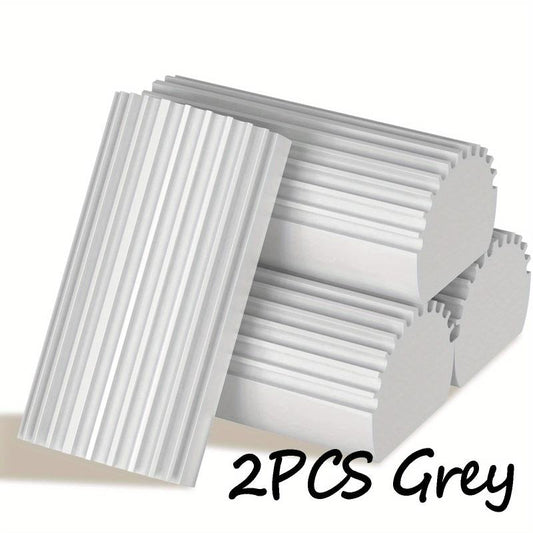 2pcs Damp Clean Duster Sponge Brush for Blinds Glass Vents Mirrors Window Track