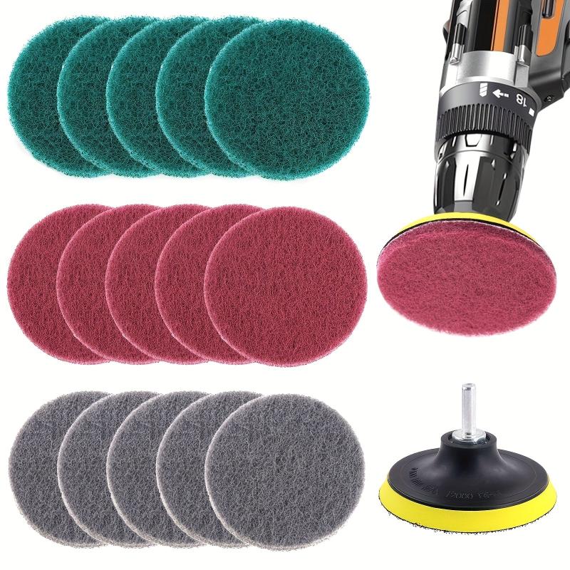 16pcs 4 Inch Drill Brush Tile Cleaning Kit for Bathroom Kitchen
