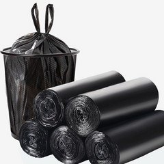 100pcs Disposable Garbage Bags With Handle Trash Bags Pet Poop Bags