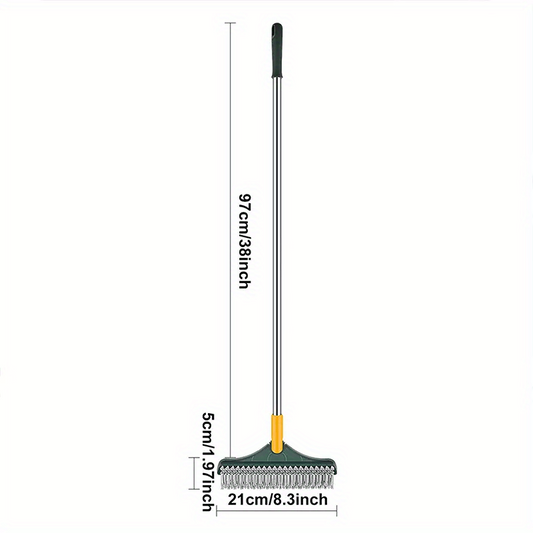 Professional Floor Scrubbing Brush Double Sided Cleaning 96x52x21cm