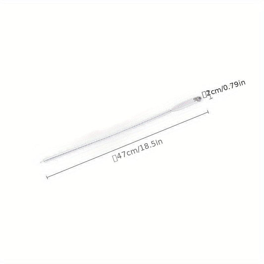 2pcs Japanese Pipe Dredger Pipeline Dredging Brush Hair Remover