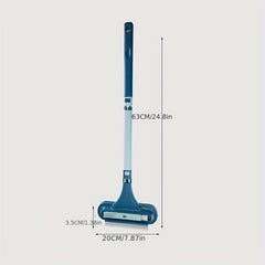 Multifunctional Window Screen Cleaning Brush Glass Wiper Scraper Long Handle