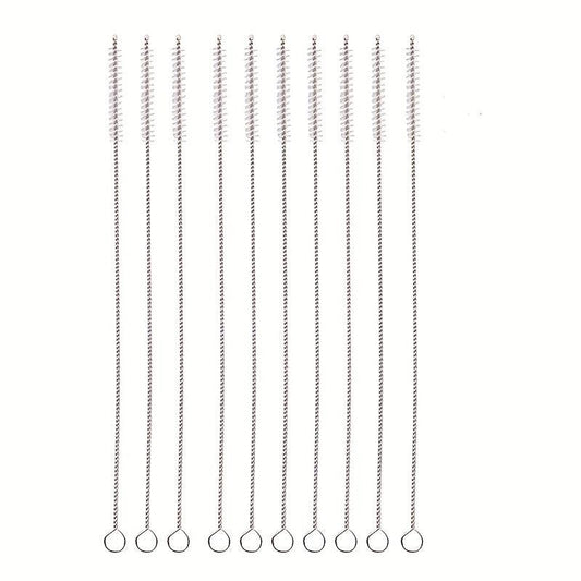 10pcs Glass Straw Cleaning Brushes Fish Tank Pipe Brush