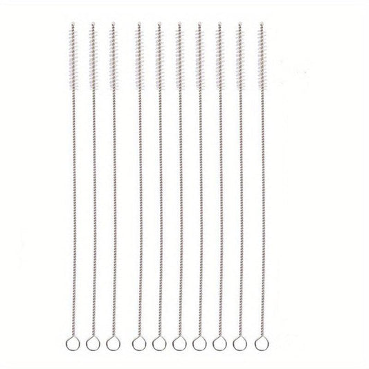 10pcs Glass Straw Cleaning Brushes Fish Tank Pipe Brush