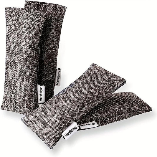 6pcs Bamboo Charcoal Deodorant Bags Activated Charcoal Odor Absorber