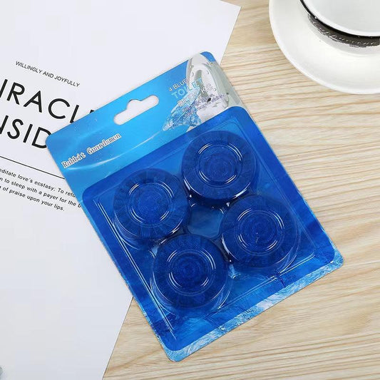 6pcs Toilet Bowl Cleaner Tablets Automatic Descale Deodorize Septic Tank
