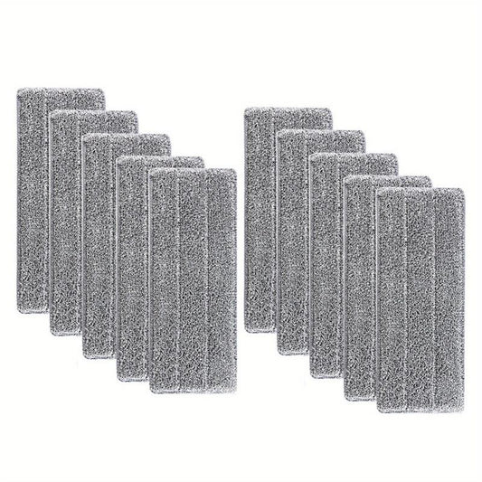 10pcs Microfiber Mops Heads Washable Reusable Cleaning Pads
