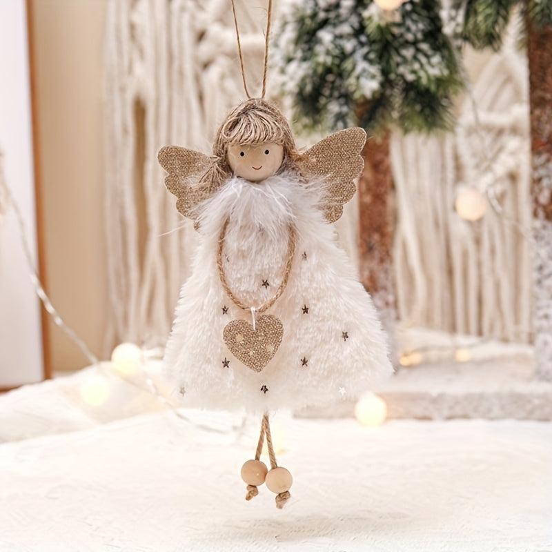 Christmas Doll Pendant Angel Girl for Tree Decoration