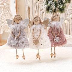 Christmas Doll Pendant Angel Girl for Tree Decoration