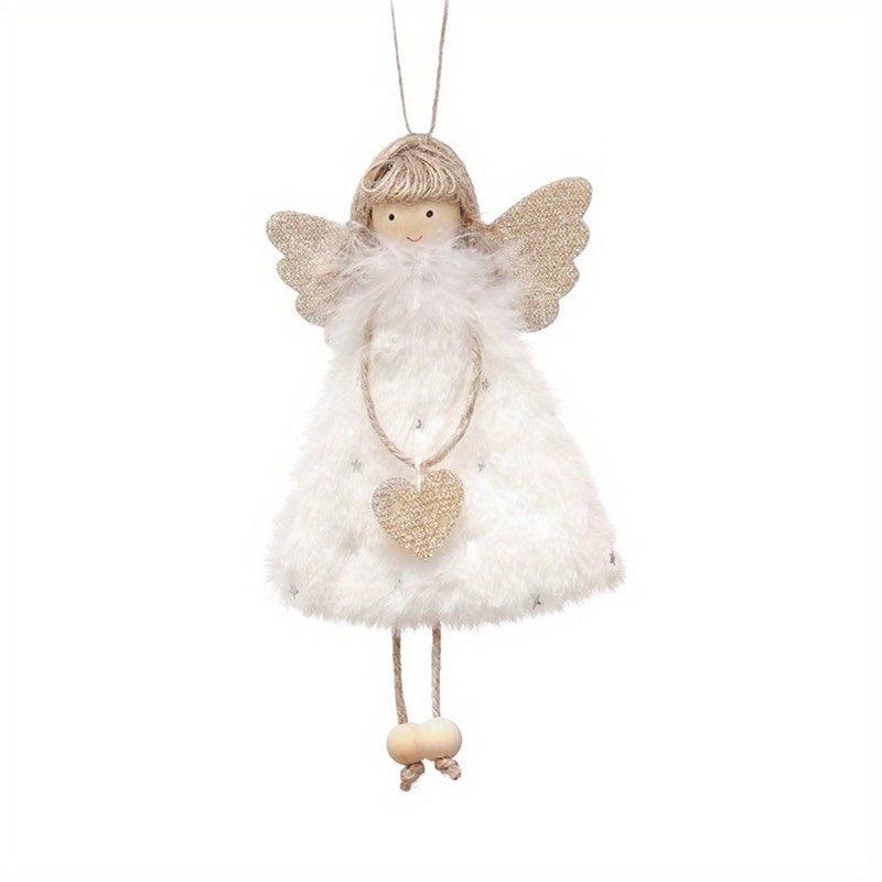 Christmas Doll Pendant Angel Girl for Tree Decoration