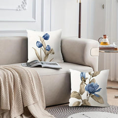 4pcs Linen Cushion Cover Home Decor Room Decor