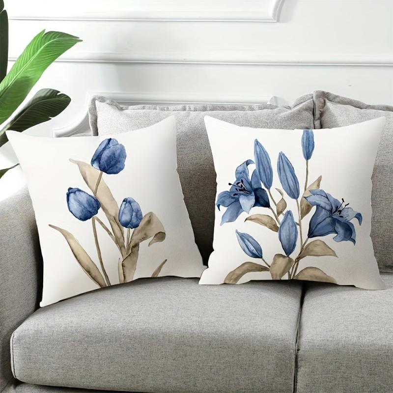 4pcs Linen Cushion Cover Home Decor Room Decor