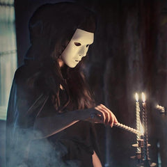 1pc Halloween Hooded Cloak Witch Cosplay Accessories Costumes Masquerade