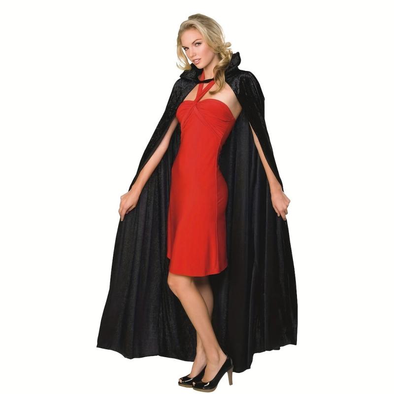 1pc Halloween Hooded Cloak Witch Cosplay Accessories Costumes Masquerade