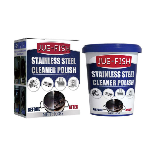 3pcs Stainless Steel Cleaner Kitchen Polishing Stain Remover Rust Paste