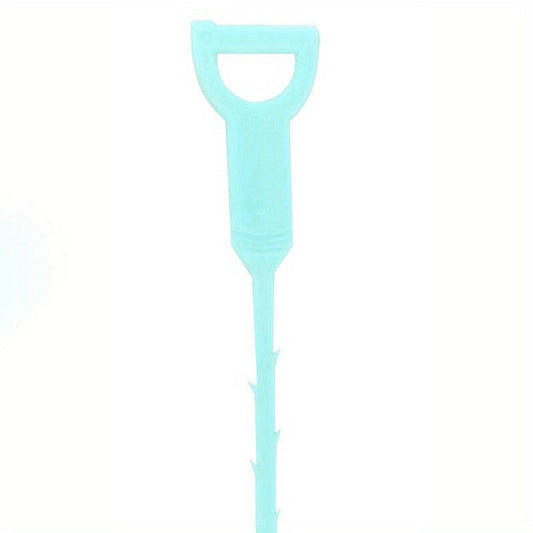 Plastic Sewer Cleaning Hook Hair Sink Pipe Brush Toilet Drain Dredger