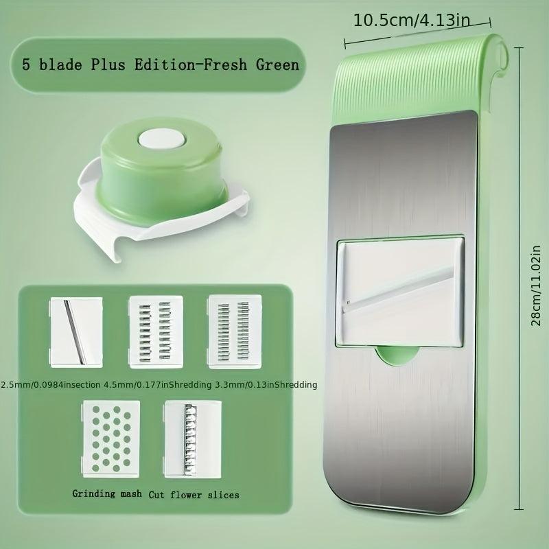 Stainless Steel Vegetable Cutter Potato Grinder Cucumber Slicer