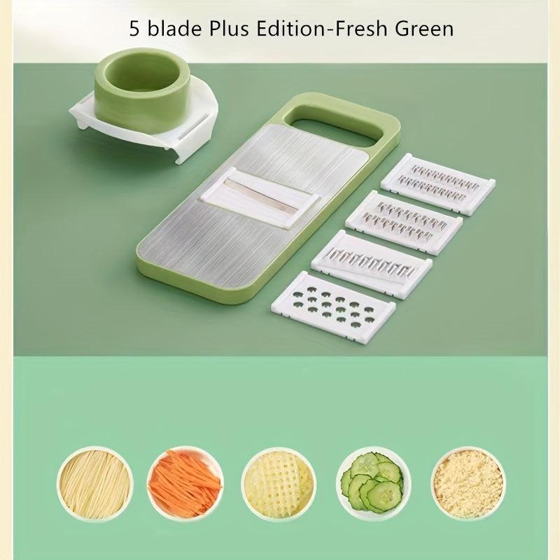 Stainless Steel Vegetable Cutter Potato Grinder Cucumber Slicer