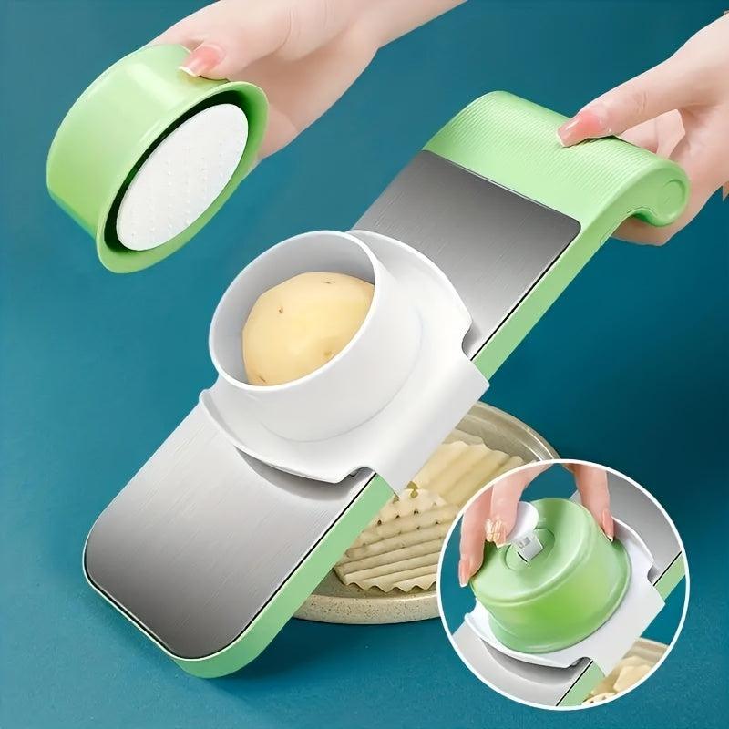 Stainless Steel Vegetable Cutter Potato Grinder Cucumber Slicer