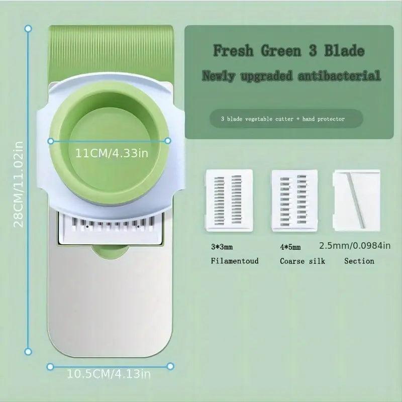 Stainless Steel Vegetable Cutter Potato Grinder Cucumber Slicer