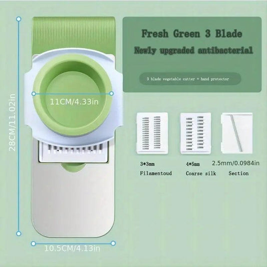 Stainless Steel Vegetable Cutter Potato Grinder Cucumber Slicer