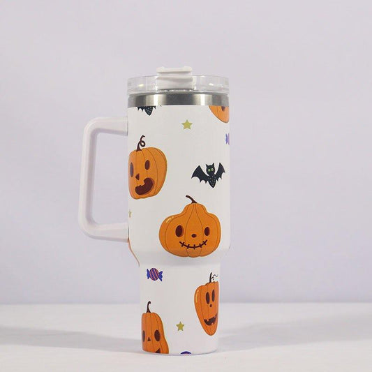 Halloween Tumbler 40oz Insulated Water Bottle