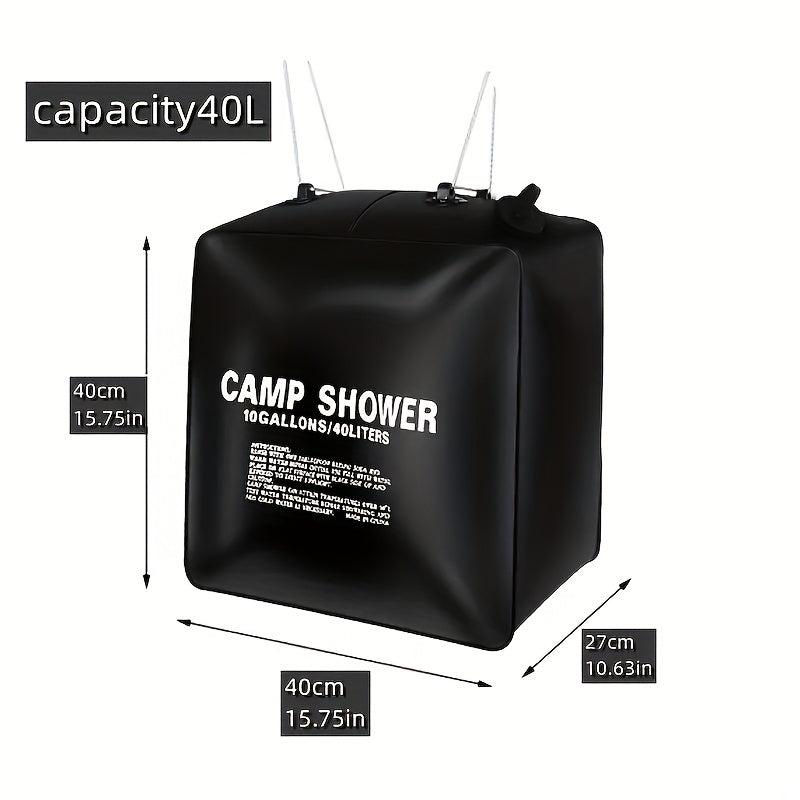 Solar Portable Camping Shower Bag 5/3Gal 10/5Gal Outdoor Traveling