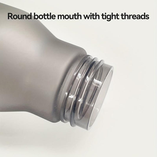 20oz Frosted Sports Water Bottle With Lifting Rope BPA Leak Proof