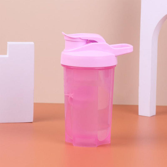 Protein Shaker Bottle 16.9oz Leak Proof Blender Bottle Fitness Milkshake