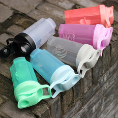 Protein Shaker Bottle 16.9oz Leak Proof Blender Bottle Fitness Milkshake