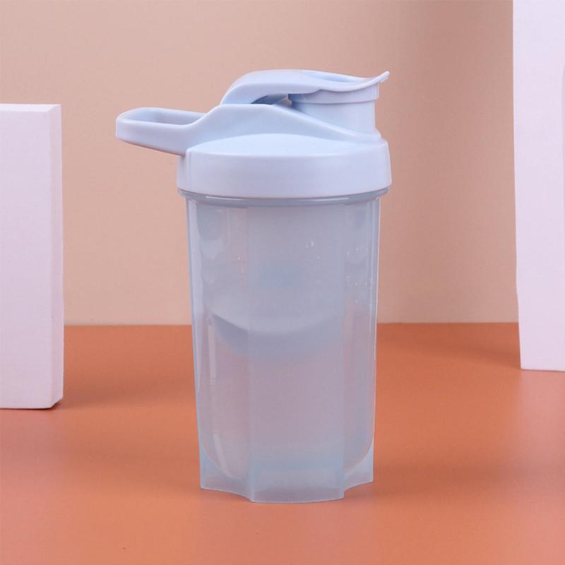 Protein Shaker Bottle 16.9oz Leak Proof Blender Bottle Fitness Milkshake