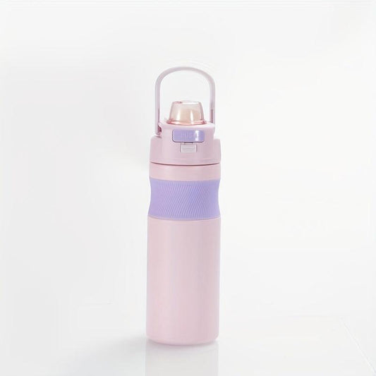 Large Capacity Stainless Steel Vacuum Cup with Handle for Outdoor Travel