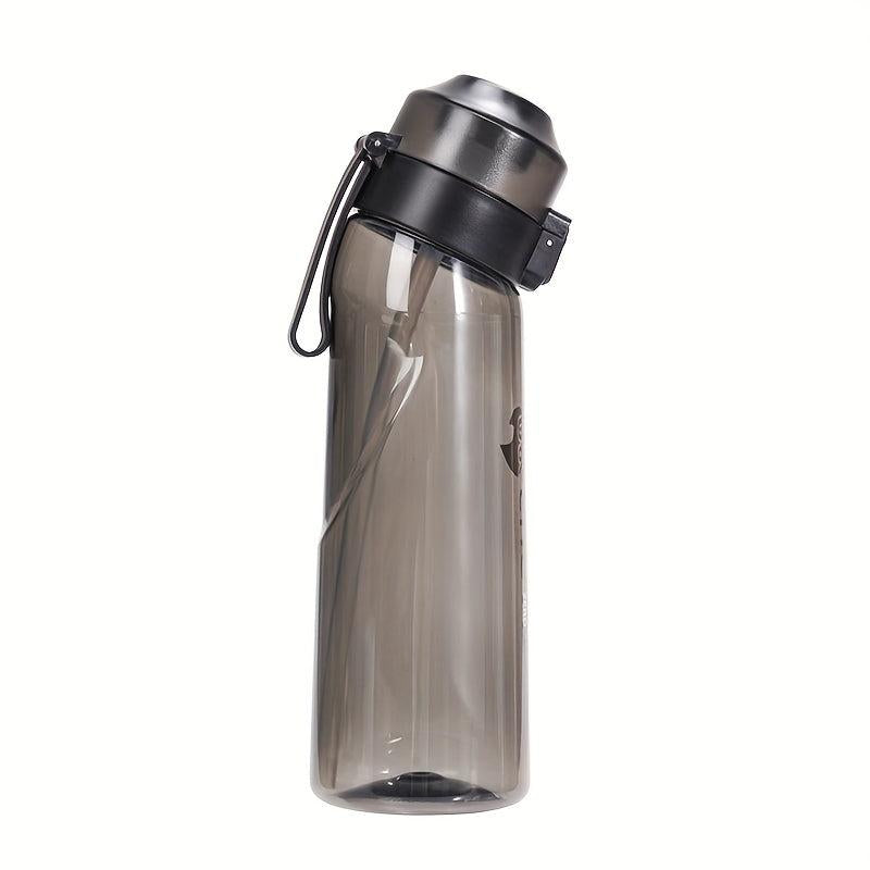 650ml Sports Water Bottle with Flavor Pods Portable Travel Cup