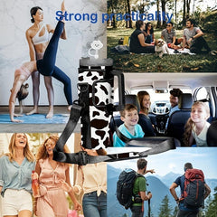 Adjustable Shoulder Strap Water Bottle Rack for Outdoor Sports