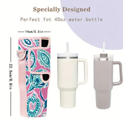 Adjustable Shoulder Strap Water Bottle Rack for Outdoor Sports