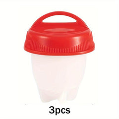 6pcs Mini Non Stick Silicone Egg Cup Steamer Microwave Egg Boiler