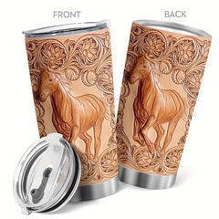 20oz Tumbler Stainless Steel Water Bottle Double Wall Insulated Cup
