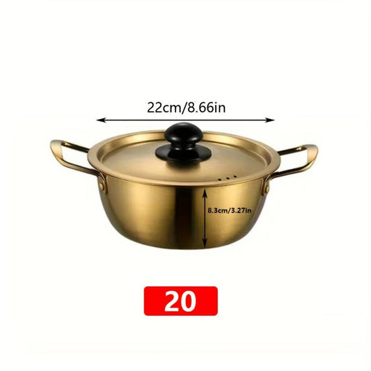 Stainless Steel Pot for Soups Ramen Instant Noodles Hot Pots