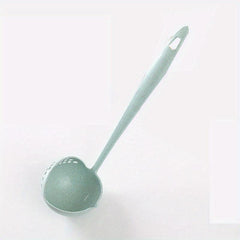 Long Handle Soup Spoon With Filter Strainer 2 In 1 Cooking Colander