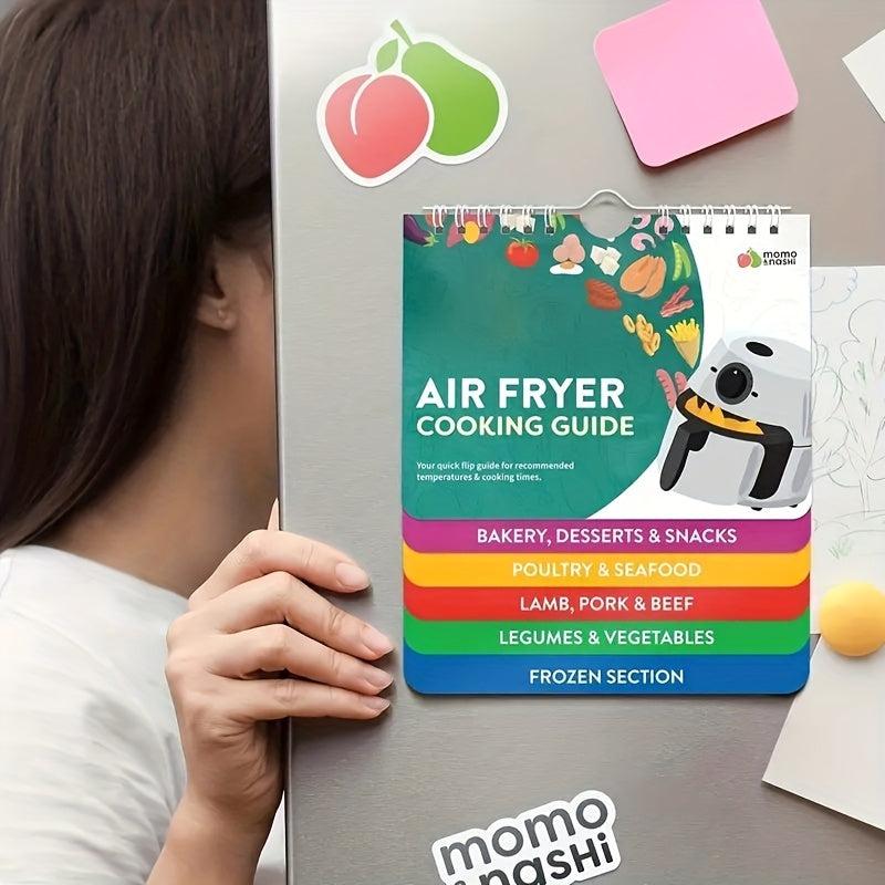 1pc Air Fryer Cheat Sheet Magnets Cooking Guide Set