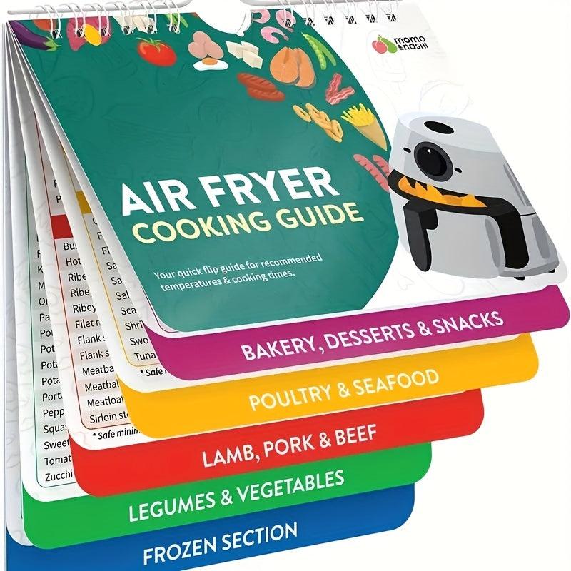 1pc Air Fryer Cheat Sheet Magnets Cooking Guide Set