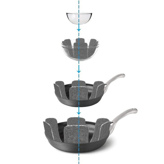 Pot Pan Protectors 12pcs 3 Sizes Stacking Pan Separators