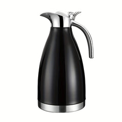 304 Stainless Steel Hot and Cold Vacuum Coffee Pot, European Style