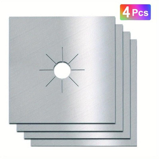 8pcs Stove Burner Covers 10 6 X 10 6 Gas Stove Protectors 0 2mm Double Thickness