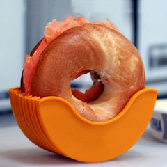 Reusable Hamburger Buns Fixed Box - BPA Free & Dishwasher Safe