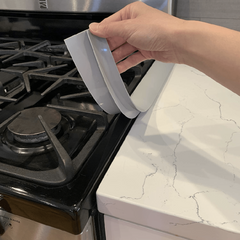 1pc Silicone Stove Gap Cover Kitchen Counter Gap Filler Heat Resistant