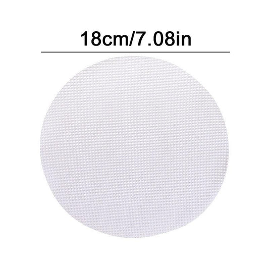 Round Silicone Steamer Mat Non-stick Steaming Cloth Cage Dra