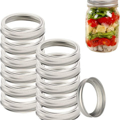 12pcs Mason Jar Rings Replacement Sealing Rings Leakproof